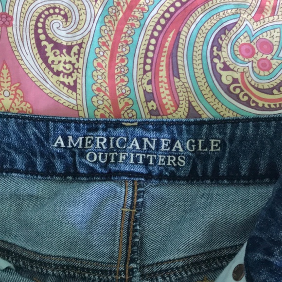 american eagle midi jean shorts - Picture 4 of 8